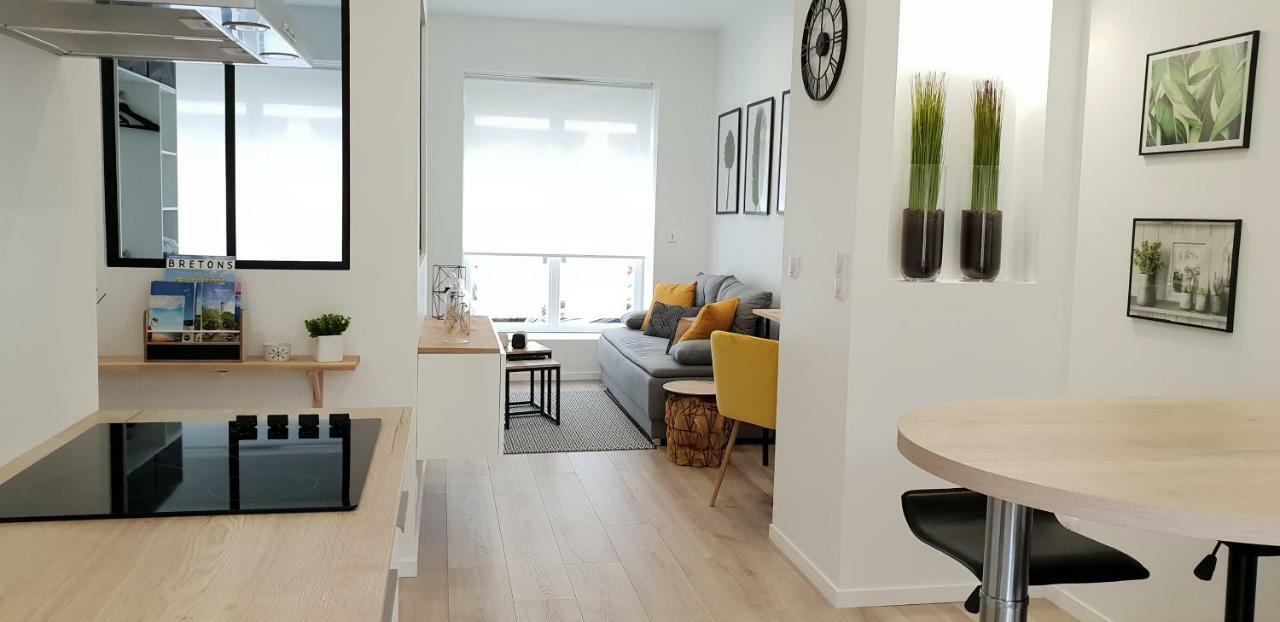 Apartmán Le P'Tit Atelier, Terrasse Privative Lorient Exteriér fotografie